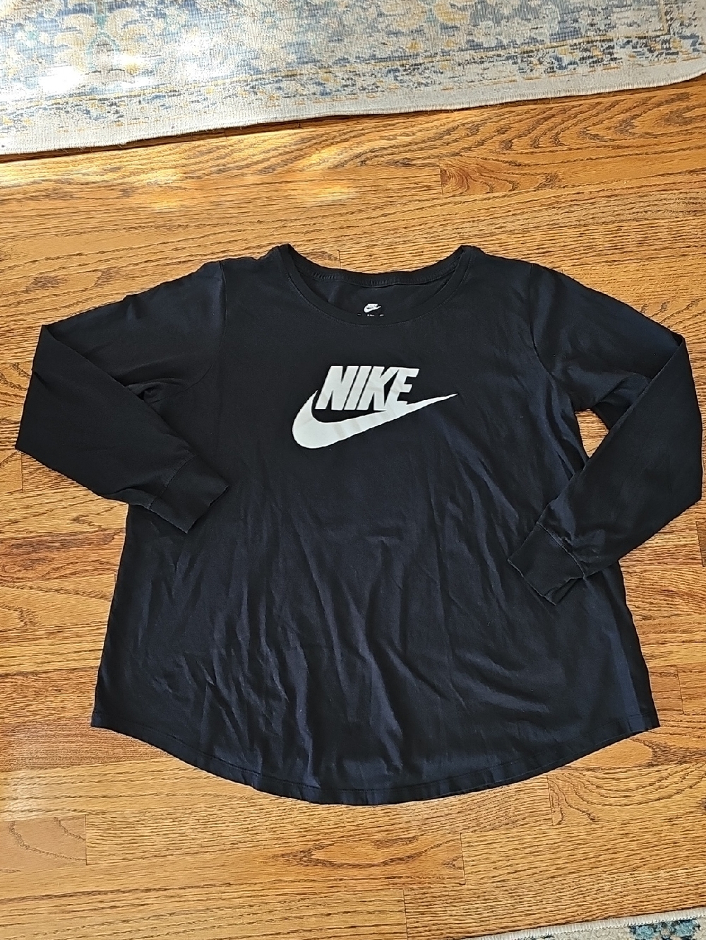 Womens Nike Tee - 1x Plus - Black